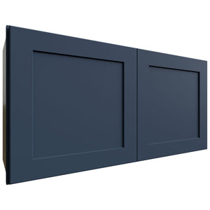 W3618 - Wall - Standard Cabinet - 36 W X 18 H X 12 D - Galaxy Indigo