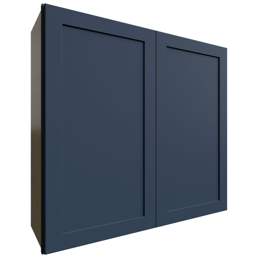 W3936 - Wall - Standard Cabinet - 39 W X 36 H X 12 D - Galaxy Indigo