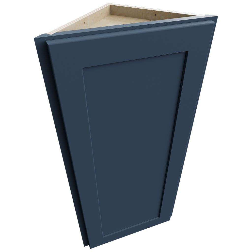 WAE1236 - Wall - Angle End Cabinet - 12 W X 36 H X 12 D - Galaxy Indigo