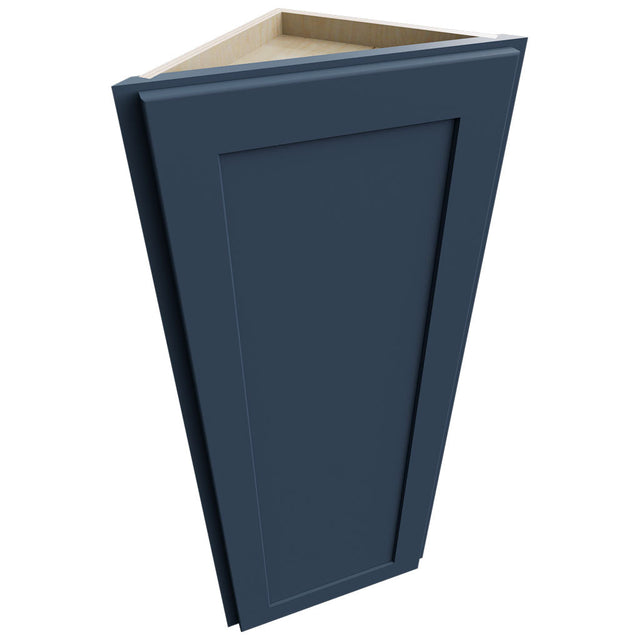 WAE1242 - Wall - Angle End Cabinet - 12 W X 42 H X 12 D - Galaxy Indigo