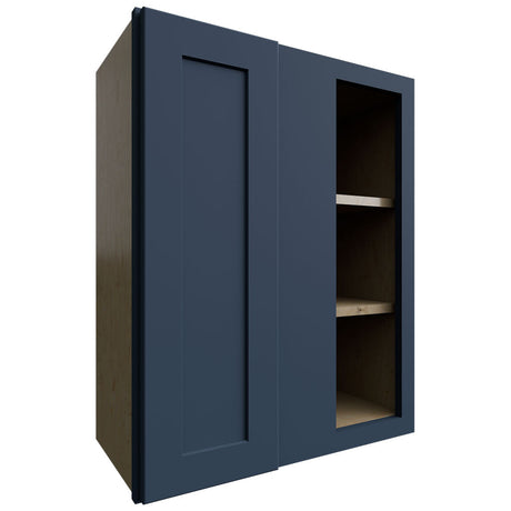 WBC2430 - Wall Corner - Blind Cabinet - 24 W X 30 H X 12 D - Galaxy Indigo