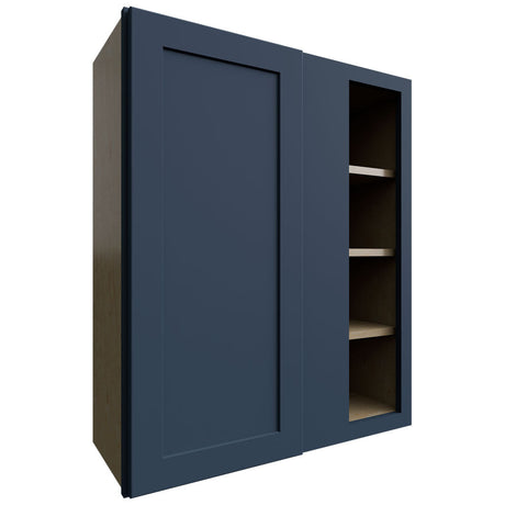 WBC3036 - Wall Corner - Blind Cabinet - 30 W X 36 H X 12 D - Galaxy Indigo