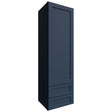 WD1860 - Wall - Drawer Cabinet - 18 W X 60 H X 15 D - Galaxy Indigo