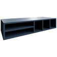 WO306 - Wall - Organizer Rack - 30 W X 6 H X 12 D - Indigo