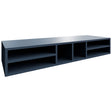 WO366 - Wall - Organizer Rack - 30 W X 6 H X 12 D - Indigo