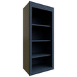 WOS1842 - Wall - Open Shelf - 18 W X 42 H X 12 D - Galaxy Indigo