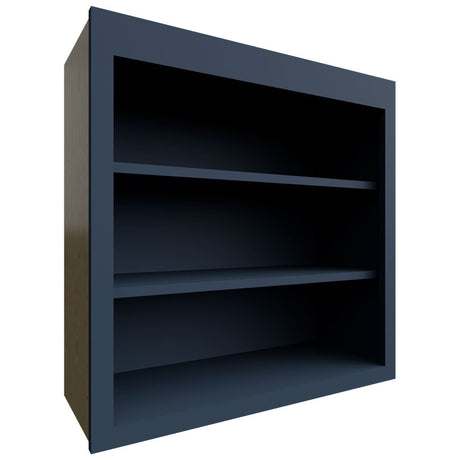 WOS3030 - Wall - Open Shelf - 30 W X 30 H X 12 D - Galaxy Indigo