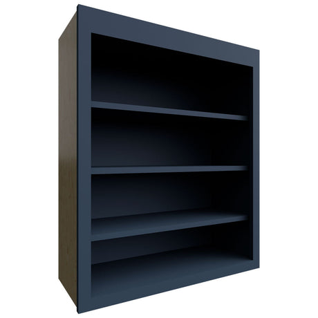 WOS3036 - Wall - Open Shelf - 30 W X 36 H X 12 D - Galaxy Indigo