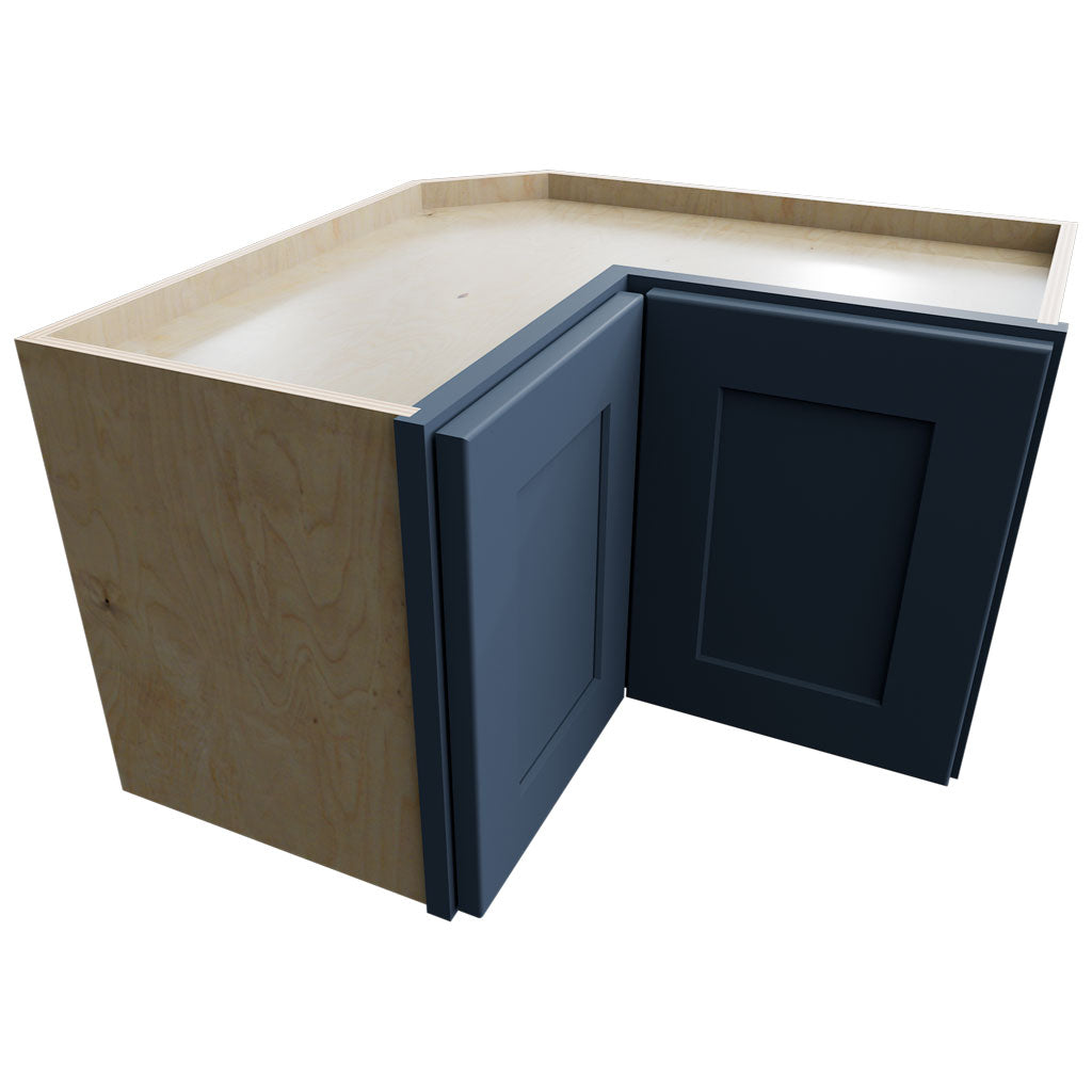 WPC2415 - Wall Corner - Pie Cabinet - 24 W X 15 H X 24 D - Galaxy Indigo