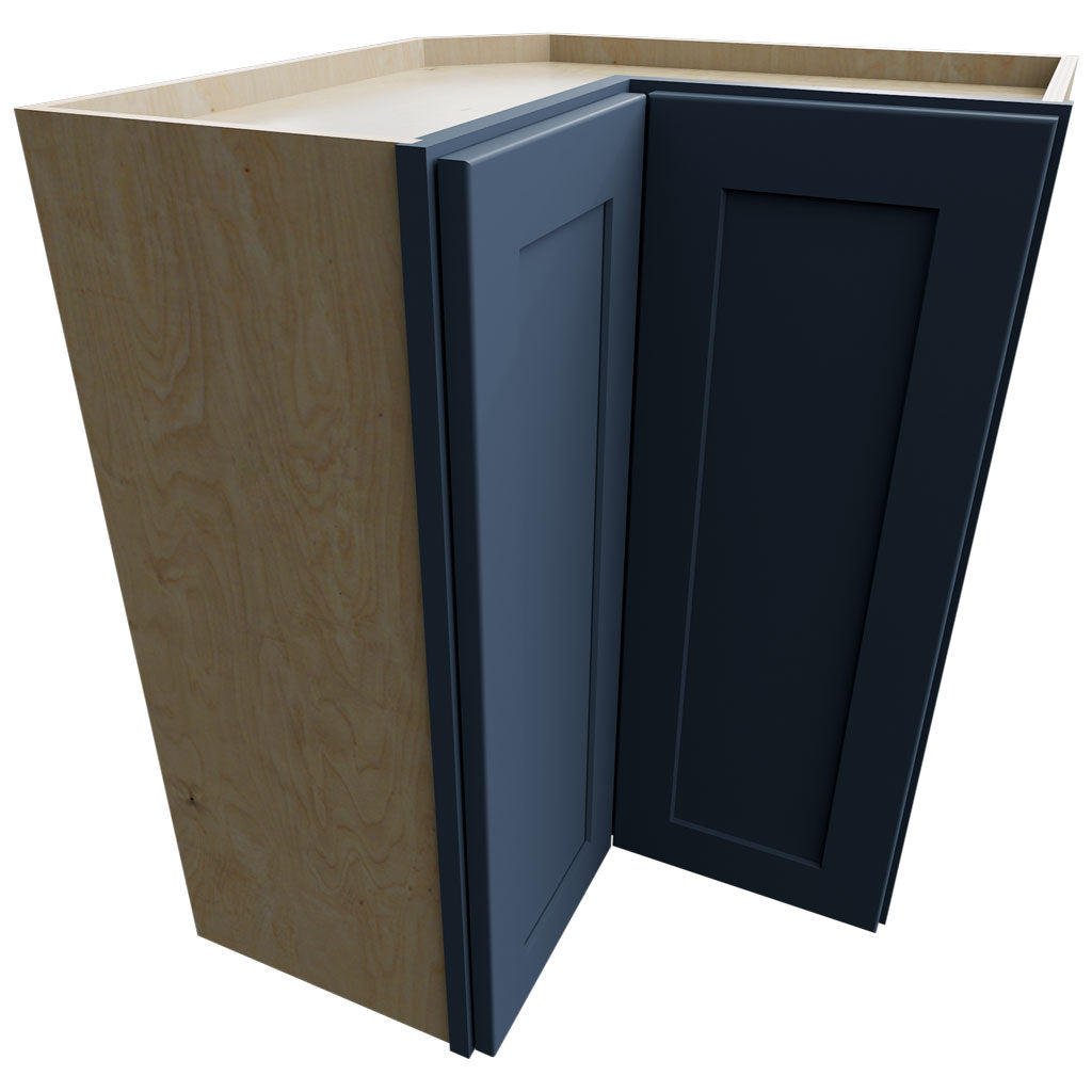 WPC2430 - Wall Corner - Pie Cabinet - 24 W X 30 H X 24 D - Galaxy Indigo