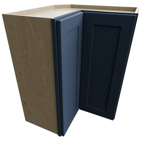 WPC2430 - Wall Corner - Pie Cabinet - 24 W X 30 H X 24 D - Galaxy Indigo