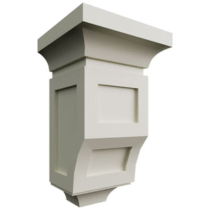 CMS - Corbel - 3-3 4 W X 6-1 2 H X 3-1 2 D - Linen