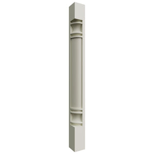 CP36 - Base - Corner Post - 3 W X 36-1 2 H X 3 D - Linen