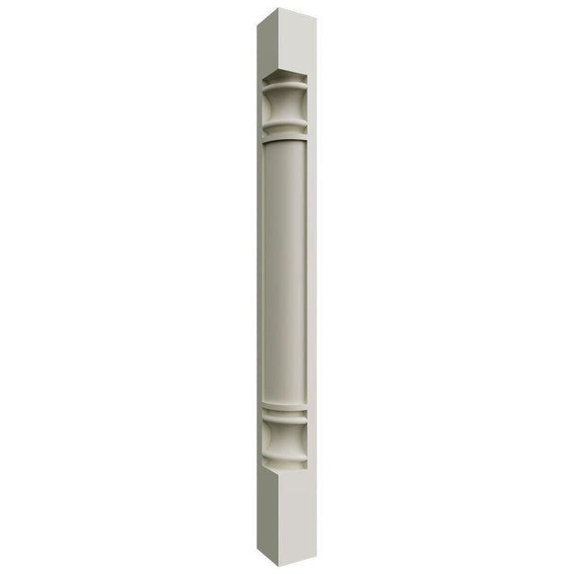 CP36 - Base - Corner Post - 3 W X 36-1 2 H X 3 D - Linen