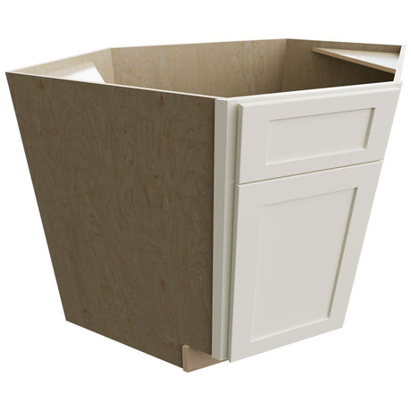 DSB36 - Base Corner - Diagonal Sink Cabinet - 36 W X 34-1 2 H X 36 D - Galaxy Linen