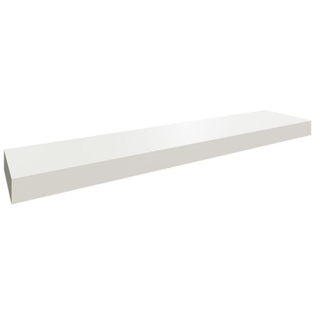 Fabuwood Linen LED FLS48 Wall Floating Shelf W/Lighting 48 W X 2-1/2 H X 10 D