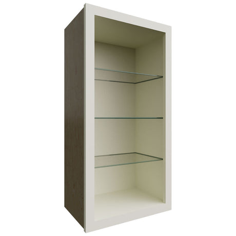 NDW1836 - Wall - Standard No Door Cabinet - 18 W X 36 H X 12 D - Linen