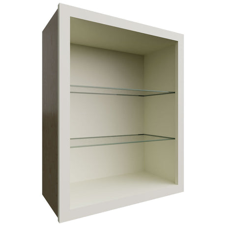 NDW2430 - Wall - Standard No Door Cabinet - 24 W X 30 H X 12 D - Linen