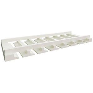 STMW30 - Wall - Stemware Rack - 30 W X 1-3 4 H X 12 D - Linen