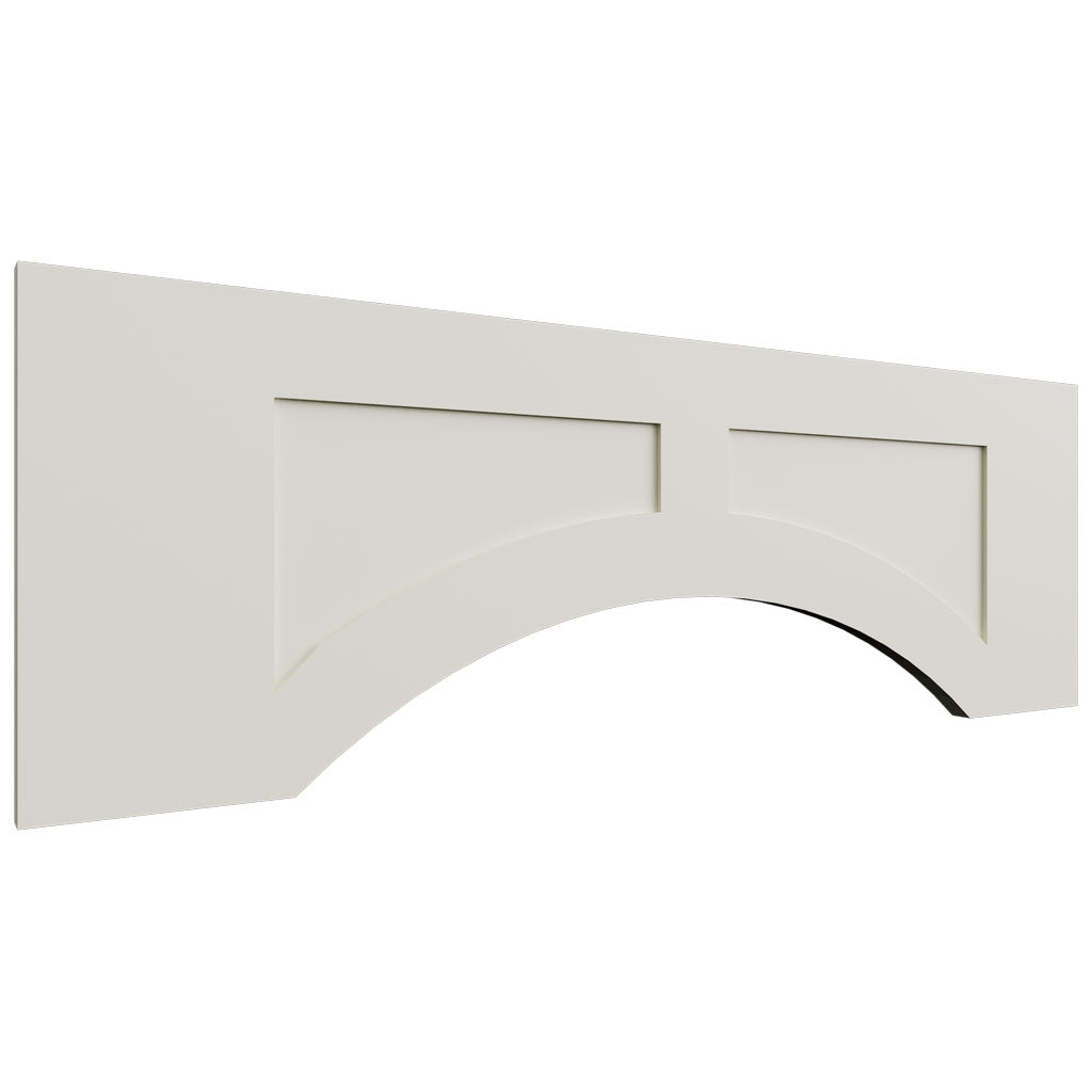 VARP36 - Wall - Arched Recessed Valance - 36 W X 12 H X 3 4 T - Galaxy Linen