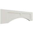 VARP42 - Wall - Arched Recessed Valance - 42 W X 12 H X 3 4 T - Galaxy Linen