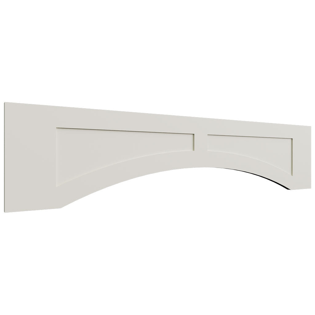 VARP54 - Wall - Arched Recessed Valance - 54 W X 12 H X 3 4 T - Galaxy Linen