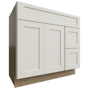 VSD36DR - Vanity - Combo Cabinet - 36 W X 34-1 2 H X 21 D - Galaxy Linen