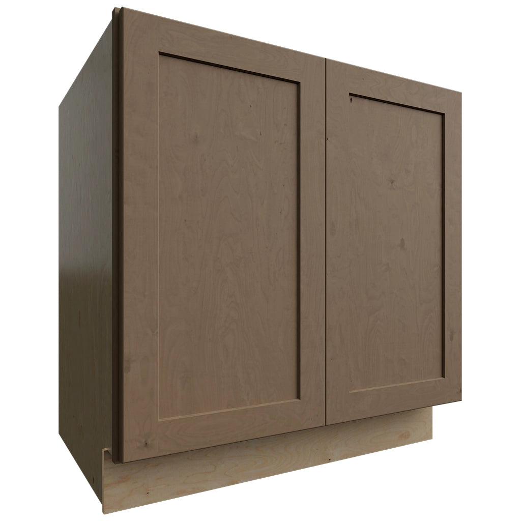 B33FD ( Base | Full Door Cabinet - 33"W X 34-1/2"H X 24"D ) | Galaxy Mocha