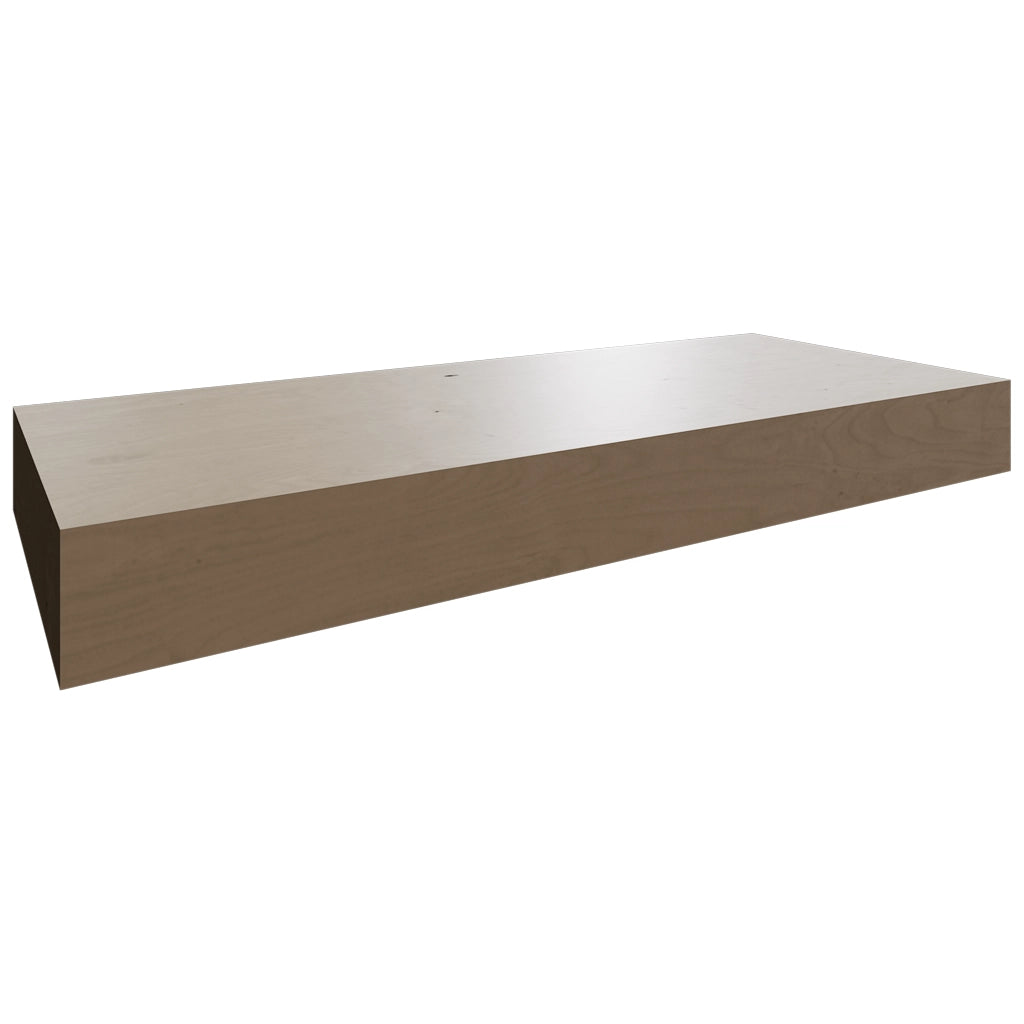 FLS24 ( Wall | Floating Shelf - 24"W X 2-1/2"H X 10"D ) | Mocha