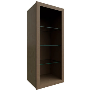 NDW1536 ( Wall | Standard No Door Cabinet - 15"W X 36"H X 12"D ) | Mocha