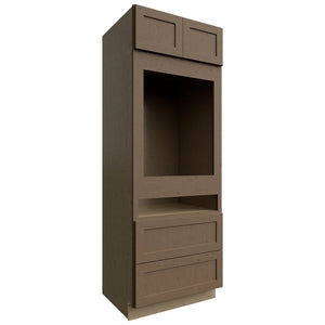 OC3384C ( Tall | Oven Cabinet Combo - 33"W X 84"H X 24"D ) | Galaxy Mocha