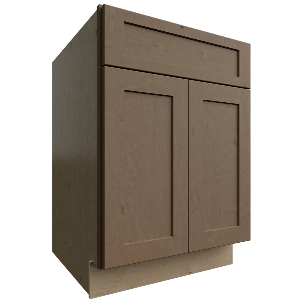SB24 (Base | Mueble para fregadero - 61 cm de ancho x 87 cm de alto x 61 cm de profundidad) | Galaxy Mocha