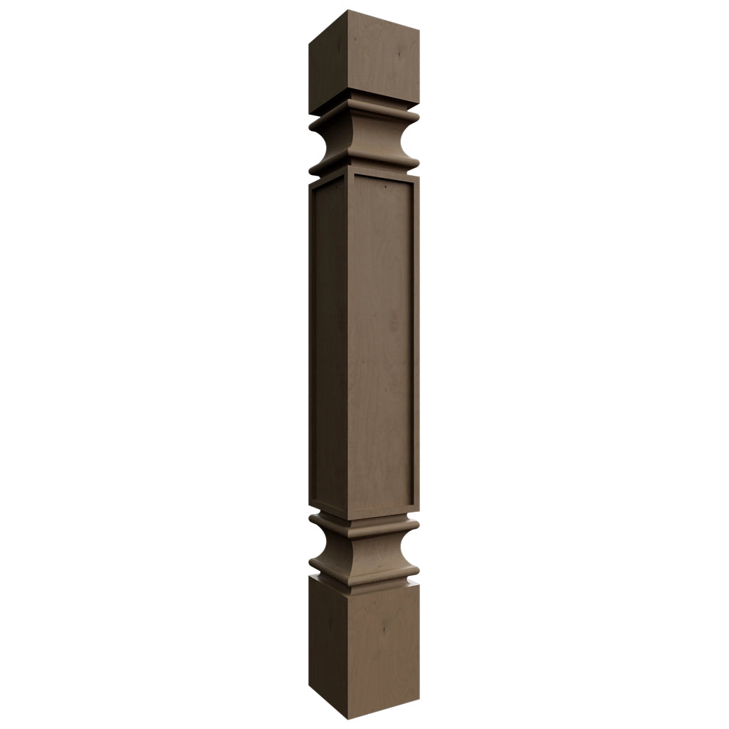 SP36 ( Base | Post - 4-1/2"W X 36-1/2"H X 4-1/2"D ) | Mocha