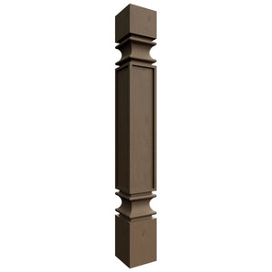 SP36 ( Base | Post - 4-1/2"W X 36-1/2"H X 4-1/2"D ) | Mocha
