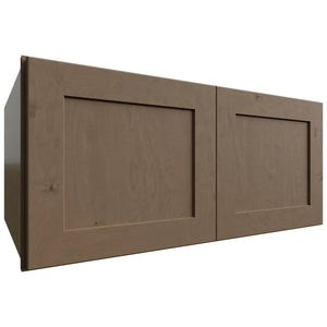 W331524 - Wall - Deep Cabinet - 33 W X 15 H X 24 D - Galaxy Mocha