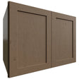 W332424 - Wall - Deep Cabinet - 33 W X 24 H X 24 D - Galaxy Mocha