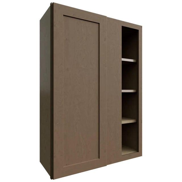 WBC3042 - Wall Corner - Blind Cabinet - 30 W X 42 H X 12 D - Galaxy Mocha
