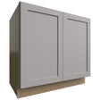 B36FD - Base - Full Door Cabinet - 36 W X 34-1 2 H X 24 D - Galaxy Nickel