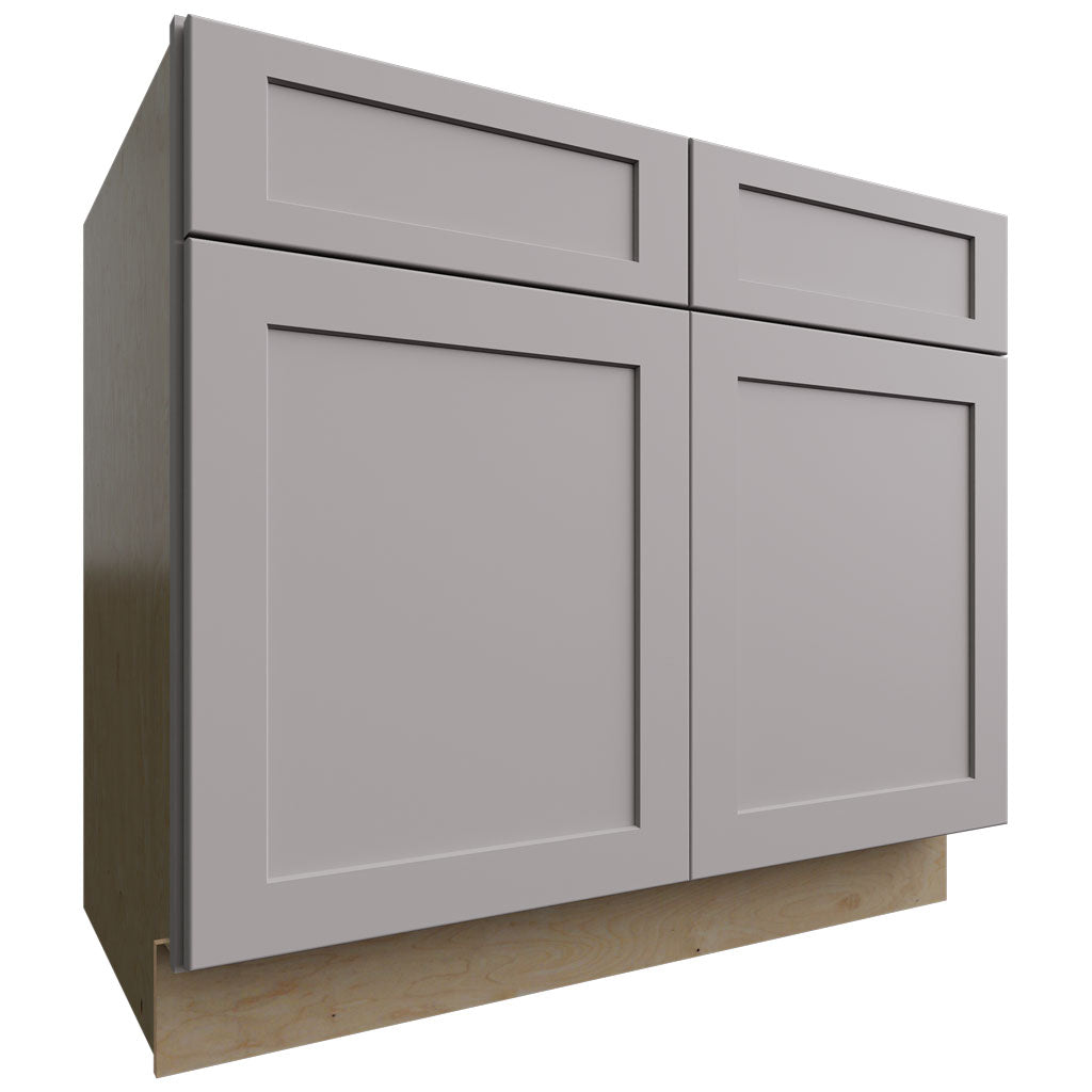 B39 - Base - Standard Cabinet - 39 W X 34-1 2 H X 24 D - Galaxy Nickel