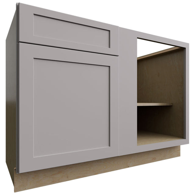 BLB48 51 - Base Corner - Blind Cabinet - 48 W X 34-1 2 H X 24 D - Galaxy Nickel