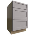 DB21 - Base - 3 Drawers Cabinet - 21 W X 34-1 2 H X 24 D - Galaxy Nickel