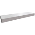 FLS36 - Wall - Floating Shelf - 36 W X 2-1 2 H X 10 D - Nickel