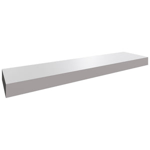 Fabuwood Nickel LED FLS42 Wall Floating Shelf W/Lighting 42 W X 2-1/2 H X 10 D