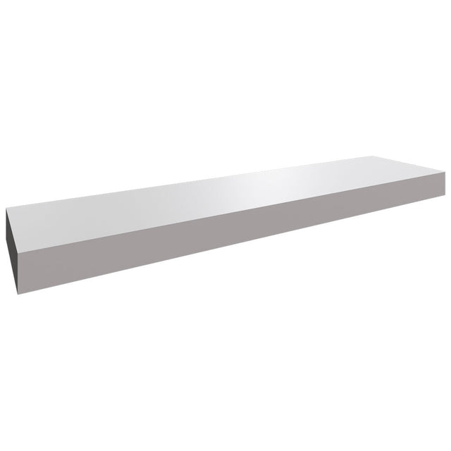 FLS42 - Wall - Floating Shelf - 42 W X 2-1 2 H X 10 D - Nickel