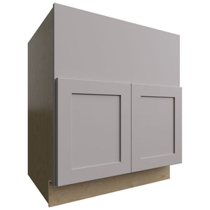 FS30 - Base - Farm Sink Cabinet - 30 W X 34-1 2 H X 24 D - Galaxy Nickel