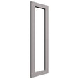 GDW2442 - Wall - Glass Door - 11-3 4 W X 41-1 2 H X 3 4 T - Galaxy Nickel