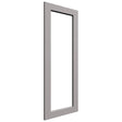 GDW3042 - Wall - Glass Door - 14-3 4 W X 41-1 2 H X 3 4 T - Galaxy Nickel