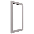 GDW3636 - Wall - Glass Door - 17-3 4 W X 35-1 2 H X 3 4 T - Galaxy Nickel