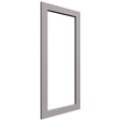GDW3642 - Wall - Glass Door - 17-3 4 W X 41-1 2 H X 3 4 T - Galaxy Nickel