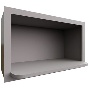 MW3018 - Wall - Microwave Shelf Cabinet - 30 W X 18 H X 12 D - Nickel